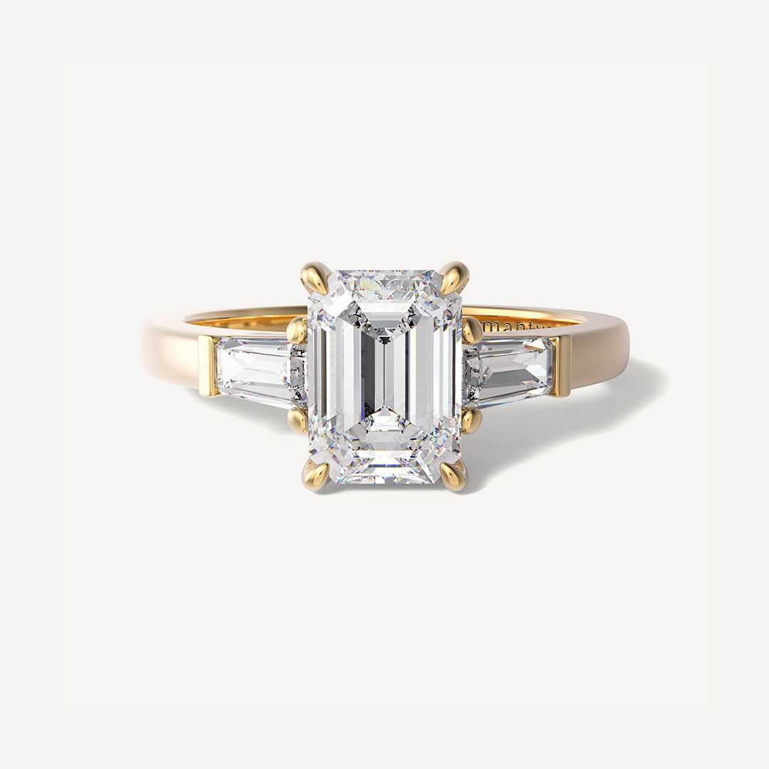 Captivantetaille Émeraude - 0.40 Ct