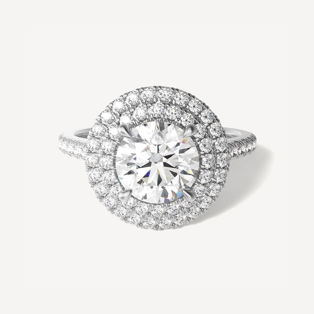 Éblouissantetaille Rond - 0.30 Ct