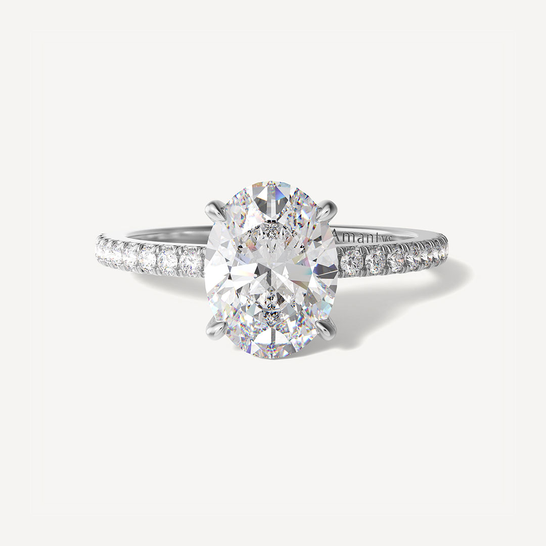 Subtiletaille Ovale - 1.00 Ct