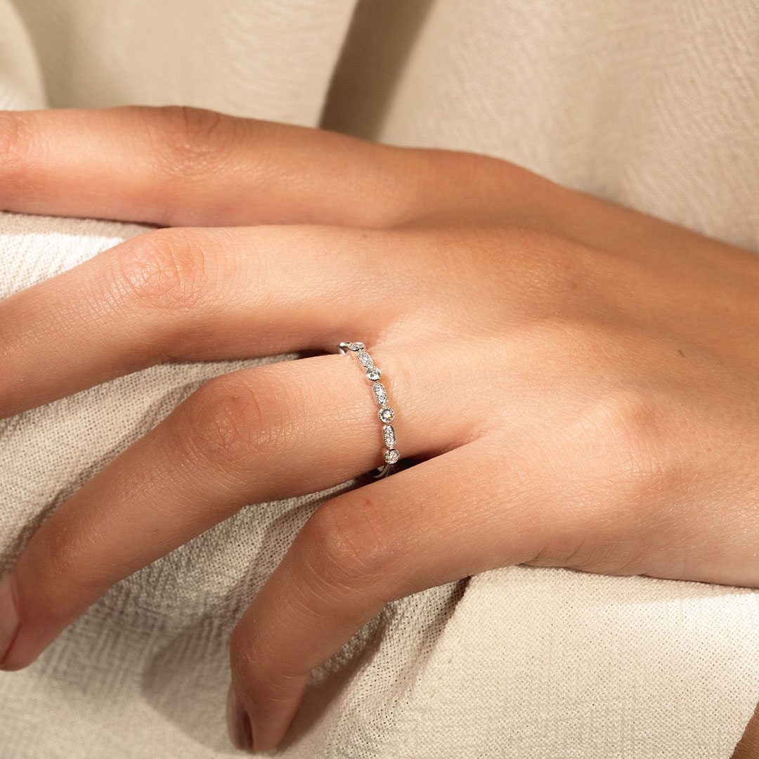 Alliance en diamants  Géométrique