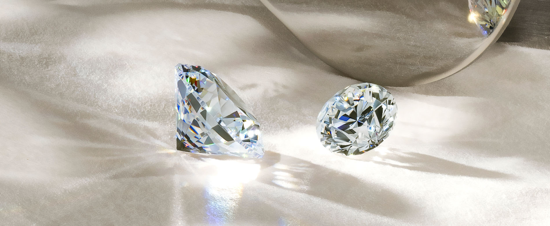 Diamants naturels taille Brillant sélectionnés pas la Maison de joaillerie Amantys